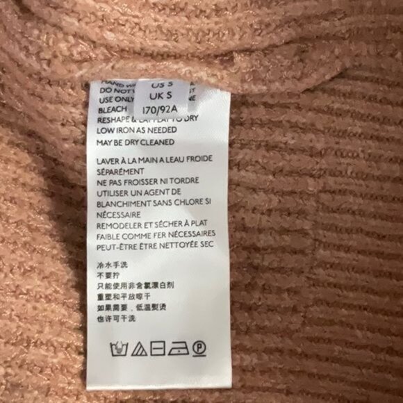 Free People Sienna Wrap Dress in Cocoa Size Small NWT - Picture 13 of 15